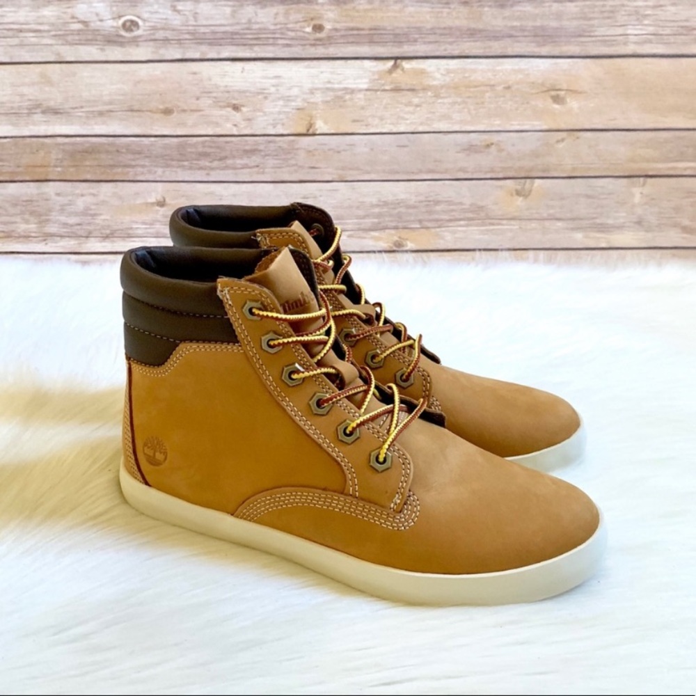 Timberland Wheat Dausette Sneaker Boots - Picture 2 of 7